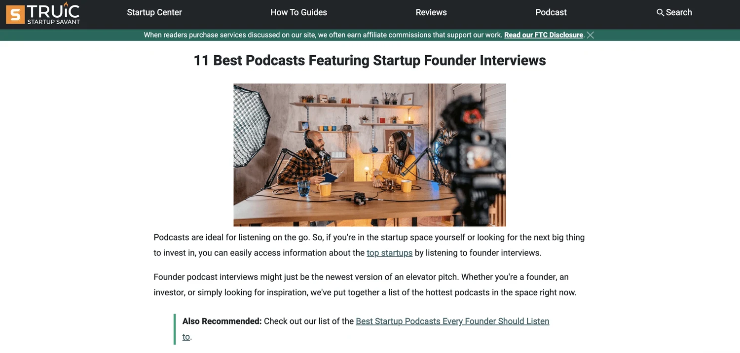 The Founder Hour Tops Startup Savant's "Best Startup Podcasts to Listen to in 2022" List